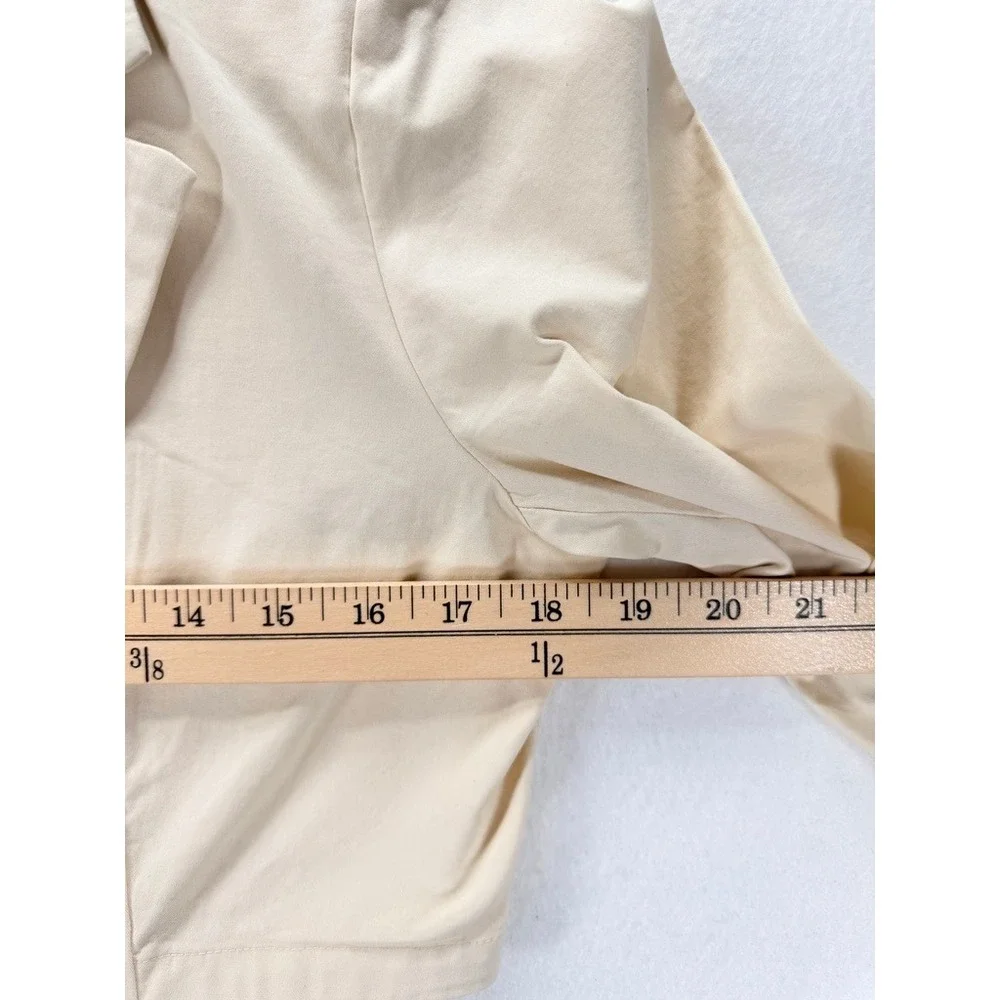 NEW The Drop Paige DeSorbo Waist Cutout Blazer Dress Ivory Size S